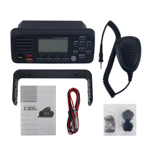 IC-M220 VHF Marine Radio Transceiver Waterproof Mobile Radio Fits Boats Ships Vehicles for ICOM