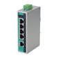 MOXA EDS-205A 5-Port Ethernet Switch Compact Unmanaged Ethernet Switch with Aluminum Housing