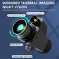 4K HD IR Thermal Imaging Night Vision Device 7X Digital Zooming Night Vision Telescope with 1.54-inch OLED