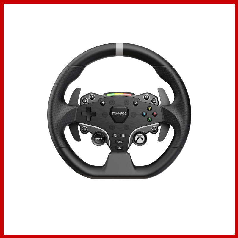 MOZA RACING ESX 11" (280mm) Sim Racing Wheel Steering Wheel Compatible with Games for XBOX and PC