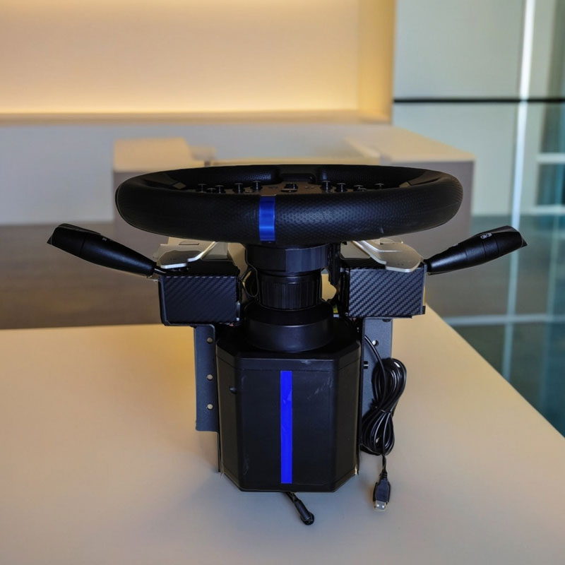 Simplayer V10PRO Car Light Turn Signal Wiper Switch Adapter with Optional Key Start for PXN V10 PRO