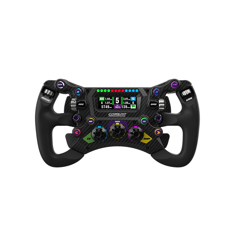 CONSPIT 300 GT 300mm Steering Wheel Sim Racing Wheel 300GT + Optional CDP Quick Release for GT and Endurance Racing