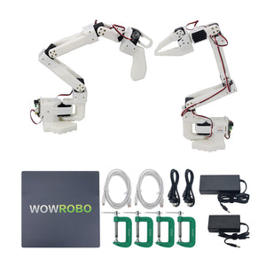 SO-ARM100 Embodied Intelligent Robotic Arm (LeRobot SO-100 Assembled 1 Master Arm + 1 Slave Arm)