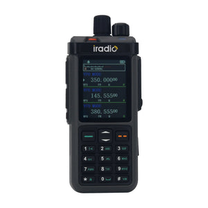 UV98Plus Standard Version 10W Portable 6-Bands Transceiving U/V Bands Walkie Talkie Type-C Charging