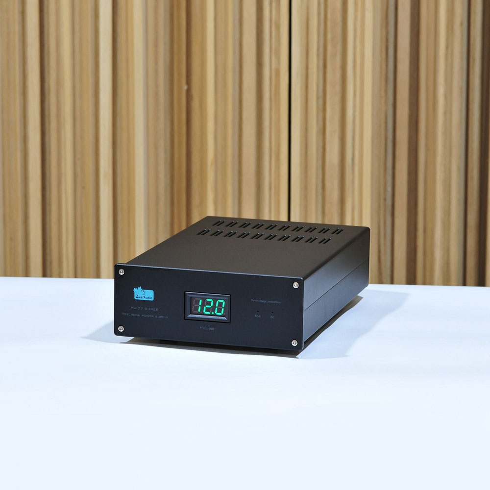 PW07 Ultra-low Noise 200W Linear Regulated Power Supply with USB Output and 5V/9V/12V/15V/19V DC Output