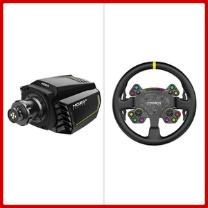 MOZA R21 V1 21Nm Direct Drive Wheel Base DD Wheel Base + 13&quot; RS V2 Steering Wheel for Sim Racing