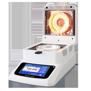 XFSFY-1201MA 120g (0.001g) Halogen Moisture Analyzer Rapid Halogen Moisture Meter for Grains Feed