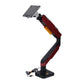 HumaneX T18-1E RGB Gaming Monitor Stand Monitor Arm (Red) with 20KG Payload for 17-49" Screens