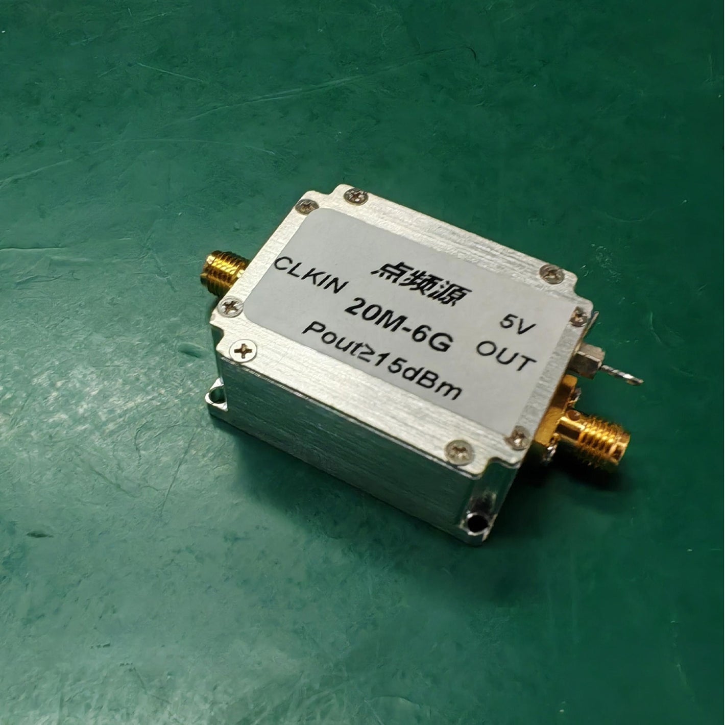 20M-6G Low Phase Noise Fixed-Frequency Source Mini Fixed-Frequency Generator w/ ≥15dBm Output Power