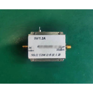 5G-6G 2W RF Power Amplifier RF Power Amp RF Amplifier Module with 30dB Gain Suitable for UAV Drones
