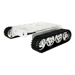 T200 UNO R3 Electronic Control Development Kit Tracked Mobile Tank Chassis Opensource DIY Robotic Tank with 5KG Load Capacity