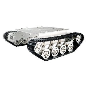 TS100 UNO R3 Electronic Control Development Kit Tracked Mobile Tank Chassis Opensource DIY Robotic Tank with 8KG Load Capacity