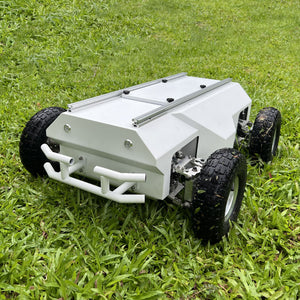 WR200Y Linear Control Ackermann Steering Robotic Chassis with Optional Electronic Control Open-source Development Kit