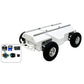 WR200Y Linear Control Ackermann Steering Robotic Chassis with Optional Electronic Control Open-source Development Kit