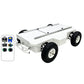 WR200X Linear Control Differential Steering Robotic Chassis with Optional Electronic Control Open-source Development Kit