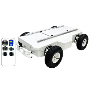 WR200X Linear Control Differential Steering Robotic Chassis with Electronic Control Opensource Development Kit