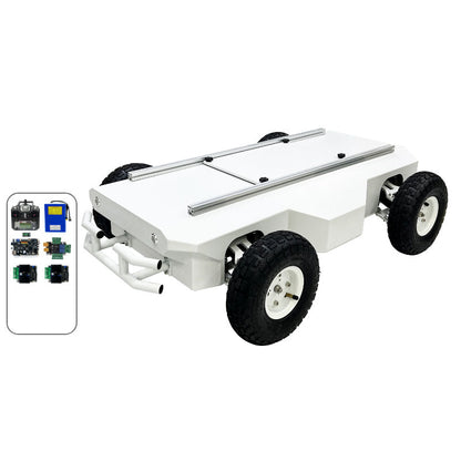WR200X Linear Control Differential Steering Robotic Chassis with Electronic Control Opensource Development Kit