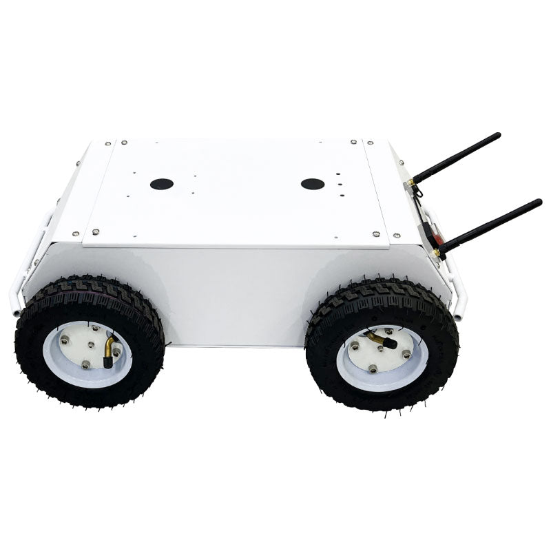 WR100 Rubber Wheel Mobile Robotic Chassis with STM32 Electronic Control Opensource Development Kit