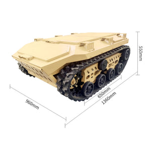 TS6.0 Track Type Mobile Robotic Chassis 300KG High Load Capacity All-Terrain Robotic Car Support Secondary Development
