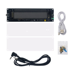 VFD Display Music Spectrum Display (150x33MM/5.9x1.3") Supporting 10 Display Modes and Pickup