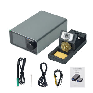 GEEBOON TC22 240W Solder Station Soldering Station Kit with T210 Handle + C210 Soldering Iron Tip