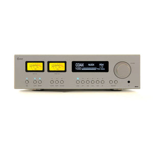 Leafaudio Silvery CMD29 Dual AK4499EX HiFi DSD Balanced Audio Decoder DAC Bluetooth with Double VU Meter