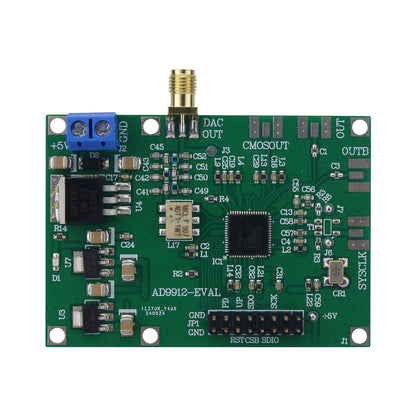 AD9912 DDS 1GSPS Direct Digital Synthesizer w/ 14-Bit DAC 400MHz Sine Wave Output AD9912 Core Board