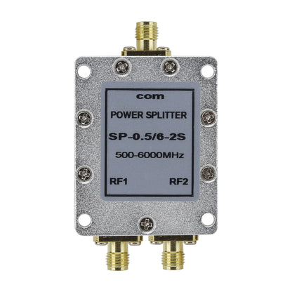 500 - 6000MHz Power Divider One to Two Microstrip RF Power Splitter with SMA Female Connector