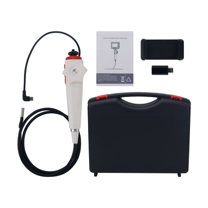1MP 720P Bidirectional Industrial Endoscope Camera Borescope with 4.3" Screen for Android Cellphones
