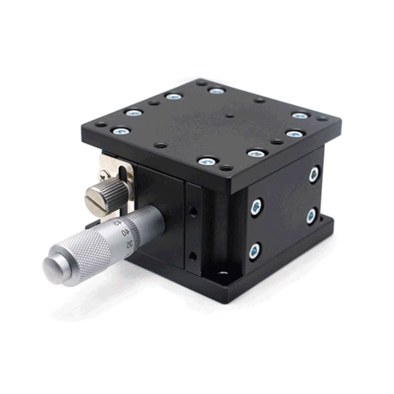 LZ60-2 Aluminum Alloy Z-Axis Double-rail Trimming Platform 58.8N Load High Precision Sliding Table