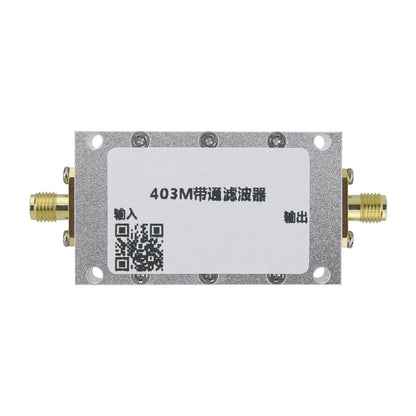 QM-BPF40304A 403M Band Pass Filter 403MHz RF Bandpass Filter BPF Satellite Equipment Receiver Filter