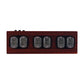 NiXie Clock Electronic Tube 6-Bit Digital LED Clock IN12 African Padauk for DIY Ornaments