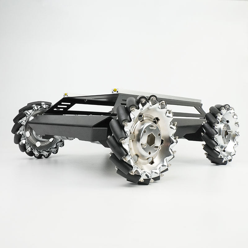 V5Max Smart Car Chassis High-End Version with 152mm Mecanum Wheels, Non-Encoder or Encoder Motors for 85KG