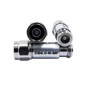 DB6.0-N-MF DC-50V DC-6GHz DC Block 30MHz-6GHz N-Type DC Block for Wireless RF Test Instruments