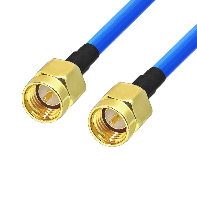 0.5M RG402 DC-18G SMA Male to Male RF Connection Cable Semi Flexible High Frequency Adapter Cable