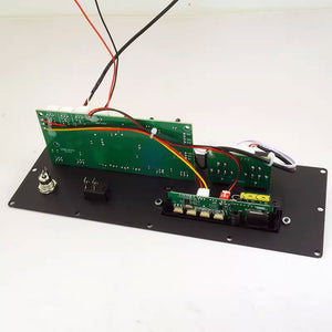 2399 Karaoke Delay Reverb Preamplifier Board Microphone Preamp Tuning Motherboard with Panel Support for MP3 Bluetooth Function