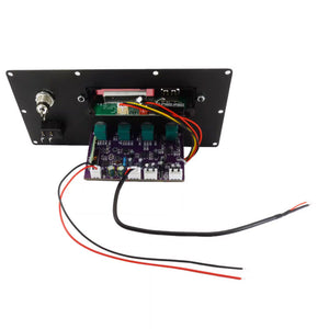 Outdoor Speaker HiFi Preamplifier Board NE5532x3 Built-in Boost Module Bluetooth Receiving MP3 Decoding with Control Panel