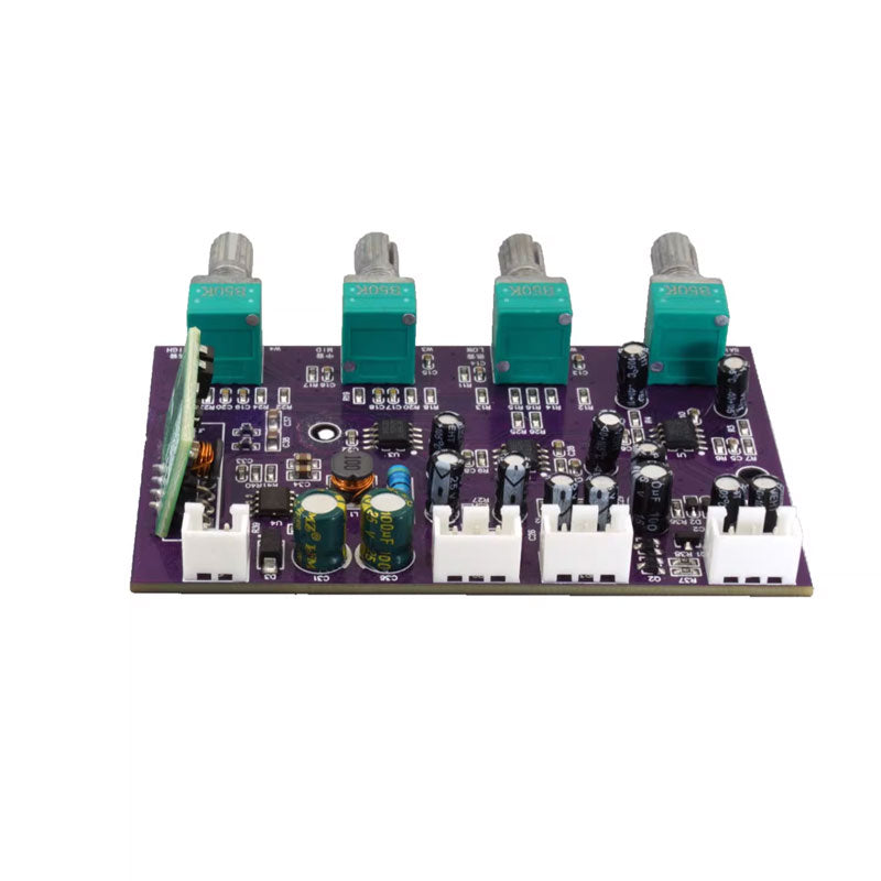 Outdoor Speaker HiFi Preamplifier Board NE5532x3 Built-in Boost Module with Optional MP3 Bluetooth and Panel
