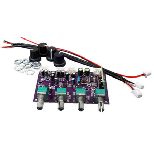 Outdoor Speaker HiFi Preamplifier Board NE5532x3 Built-in Boost Module DC9-29V Wide Voltage Stabilization
