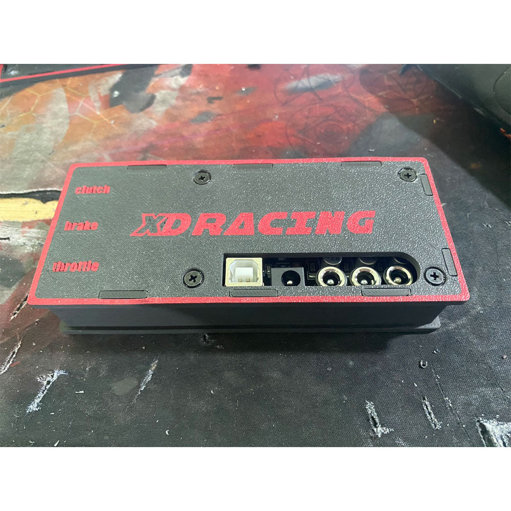 Upgraded Version XDracing SIM Racing Pedal Controller Supports Connection to Computer and to Simagic Wheel Base