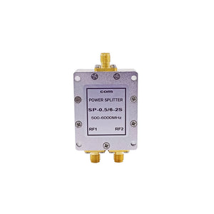 SP-0.5/6-2S 500-6000MHz Microstrip 2-Way Power Splitter RF Power Divider for GPS Satellite Signal