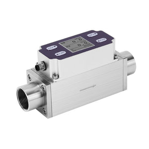 0-50L/min Hydrogen Gas Flow Meter MEMS Thermal Gas Flow Meter with RS485 G3/4 Internal Thread