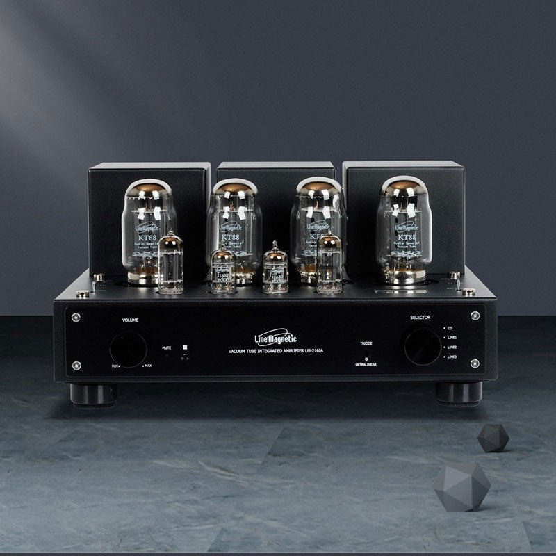 LM-216IA PLUS 220V HiFi Electronic Tube Amplifier QCC3024 Bluetooth KT88 Vacuum Tube Power Amplifier