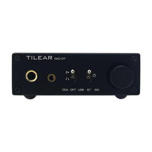 TILEAR DAC-D7 Audio Decoder TPA6120 Headphone Amplifier Bluetooth5.4 Receiver Support for aptX-HD/LDAC