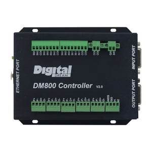 DM800 3-Axis Handheld CNC Controller Built-in MPG 3.8-inch Display Motion Controller with Emergency Stop Button