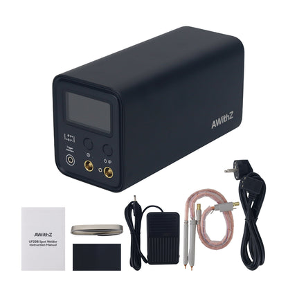 AWithZ UF20B Supercapacitor Spot Welding Machine Battery Spot Welder (EU Standard) with 99 Gears