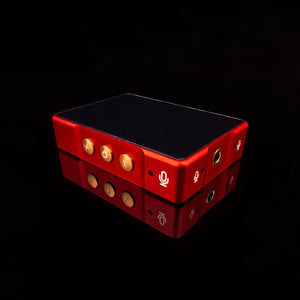 Red BX1 Portable Bluetooth5.4 Player LDAC Protocol HD Voice ES9028+ES9603 HiFi Audio Player with 0.91-inch OLED