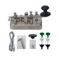 BG1GJP V2.0 Stainless Steel Telegraph CW Morse Key Manual/Automatic Dual Modes CW Key with 3.5mm Interface