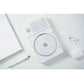 White TINYL SPLIT 3-IN-1 HiFi Magnetic Retro Split CD Player 5W Bluetooth Speaker Type-C Charging