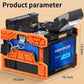 A-88S 3-IN-1 Optical Fiber Fusion Splicer Automatic Welding/Heating Built-in OPM/VFL with 5-inch Touch Screen